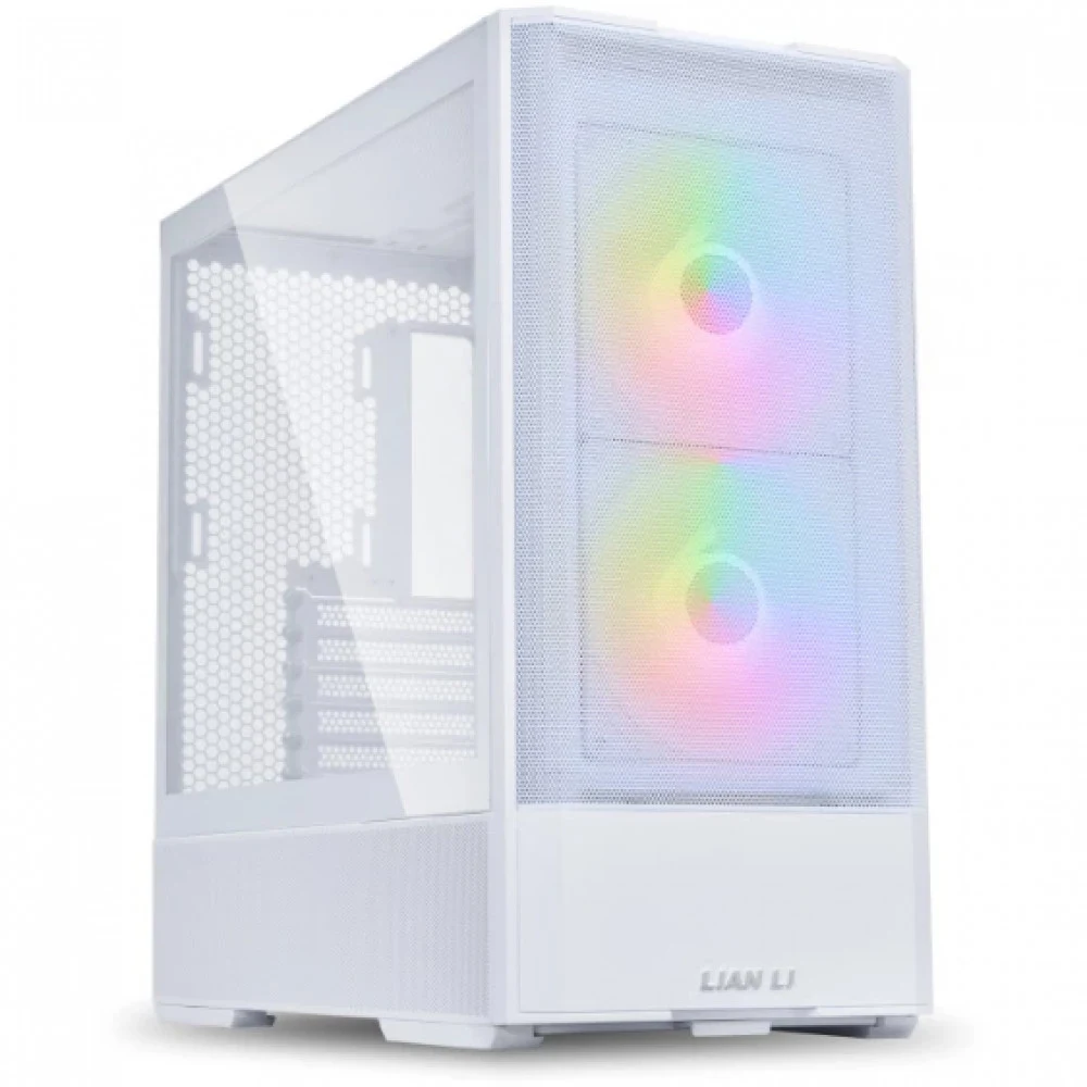 Корпус MidiTower Lian Li LANCOOL 207RW White (ATX, без БП, 2*USB3.0 Type-A + USB3.1 Type-C) (G99.LAN207RW.00)