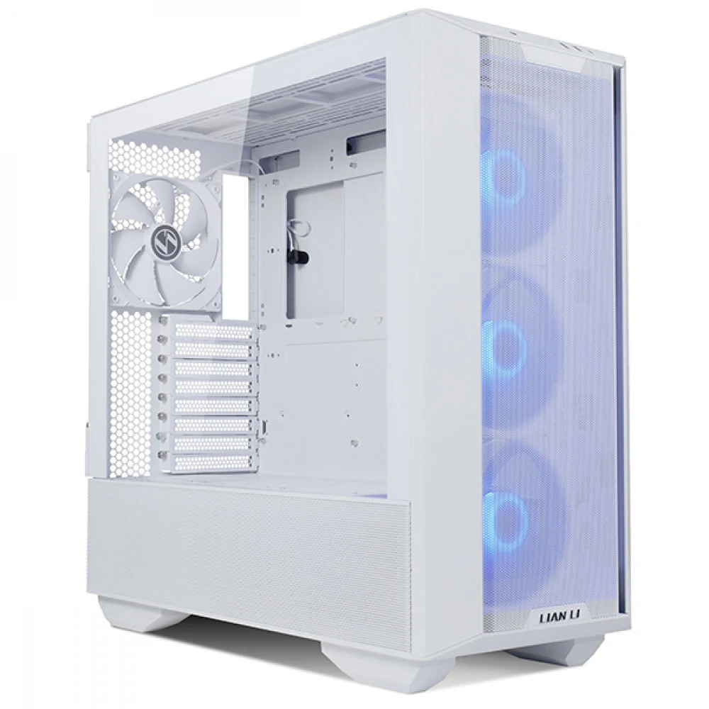Корпус LIAN LI Lancool III RGB White, Medium Case: E-ATX (under 280mm), ATX, Micro-ATX, Mini-ITX, 2xUSB 3.0, 1xUSB Type C, 1xAudio, Included Fans: 3x140mm ARGB PWM (300~1650RPM), 1x140mm PWM (200~18