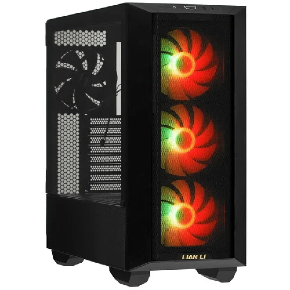 Корпус Lian-Li Lancool III RGB черный ATX 10x120mm 3x140mm 2xUSB3.0 audio bott PSU [G99.LAN3RX.10R]