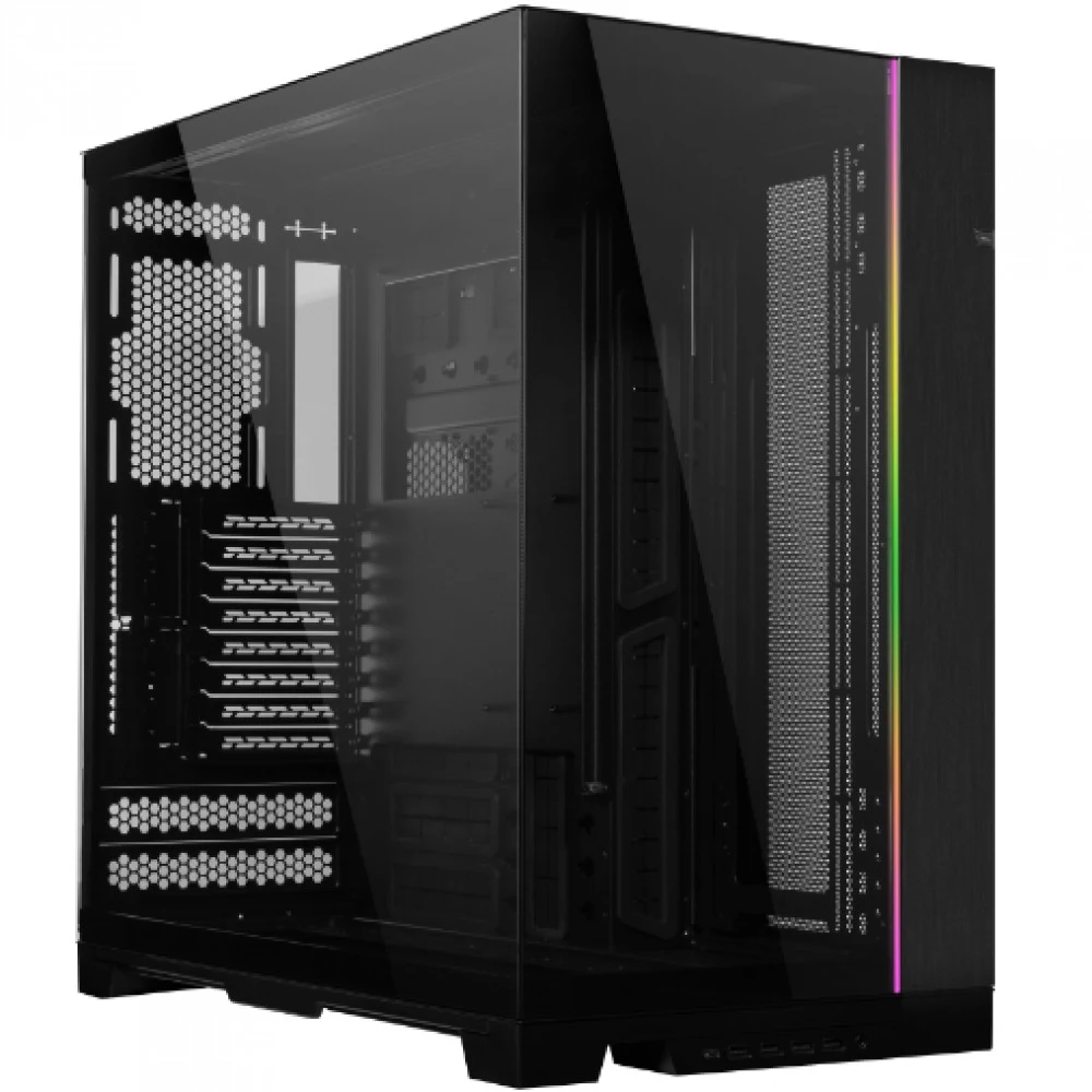 Корпус LIAN LI O11 Dynamic EVO XL Black, Large Case: EATX(under 280mm)/ATX/MICRO-ATX/MINI-ITX, 4xUSB 3.0, 1xUSB Type-C, 1xAudio, Included Fans: none