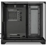 Корпус Lian Li O11 Vision, Mid Tower, E-ATX, Black, 2x3.5"/3x2.5" HDD, 3xUSB, Mic+Audio