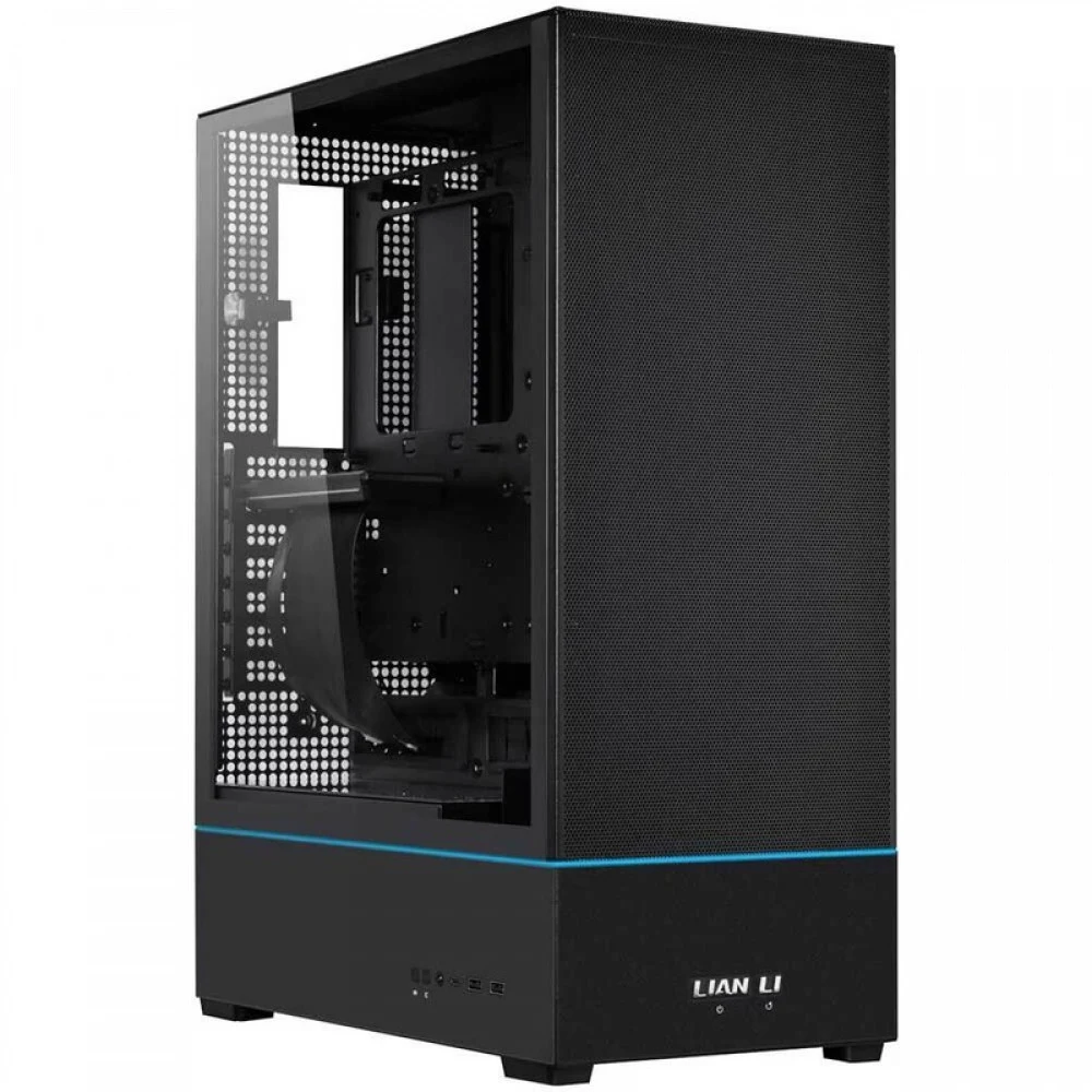 Корпус Lian Li SUP01X ATX/M-ATX/ITX, 3-предустановленных вентилятора 3 x 120mm PWM Daisy Chain Fan, G99.SUP01X.00 БП ATX, Black