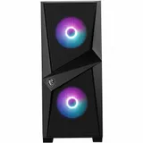 Корпус MSI MAG Forge 100R, Mid Tower, ATX, Black, 2x3.5"/3x2.5" HDD, 2xUSB3.0, Mic+Audio