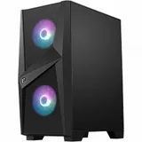 Корпус MSI MAG Forge 100R, Mid Tower, ATX, Black, 2x3.5"/3x2.5" HDD, 2xUSB3.0, Mic+Audio
