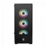 MAG FORGE 112R Mid-Tower, ATX, 2xUSB 3.2, Audio I/O, 4x120mm ARGB Fan, 6-ch Light controller, Front metal MESH, Up to 330mm GPU, Tempered Glass (949679)