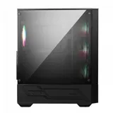 MAG FORGE 112R Mid-Tower, ATX, 2xUSB 3.2, Audio I/O, 4x120mm ARGB Fan, 6-ch Light controller, Front metal MESH, Up to 330mm GPU, Tempered Glass (949679)
