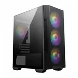 Компьютерный корпус MSI MAG FORGE M100R mATX/Mini-ITX, 2x 2.5", 1x2.5"/3.5", 1x 3.5", 2xUSB 2.0, 1xUSB 3.2 Gen1, Audio, Mic, MicroATX