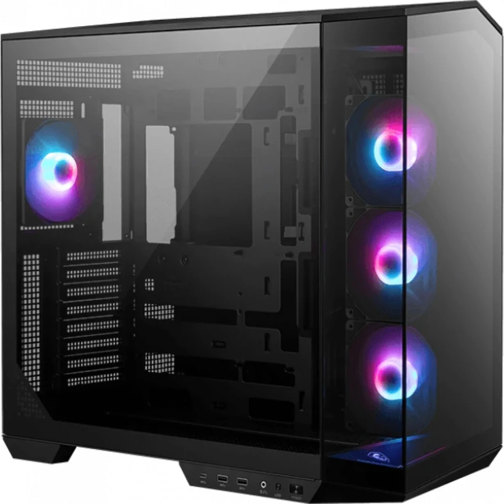 Компьютерный корпус MSI MAG PANO 100R PZ Back-connect: ATX 2x3.5"/2.5", 1xUSB-C Black