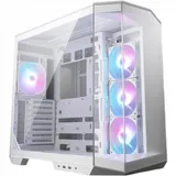 Корпус MSI MAG Pano 100R PZ WHITE , Mid Tower, ATX, 2xUSB 3.2 Gen 1, 1xUSB 3.2 Gen2 Type-C, 3x120mm ARGB Reverse Blade Fan, 1x120mm ARGB Fan, ARGB+PWM Control Board,Tempered Glass Window, Brown Box