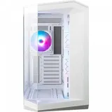 Корпус MSI MAG Pano 100R PZ WHITE , Mid Tower, ATX, 2xUSB 3.2 Gen 1, 1xUSB 3.2 Gen2 Type-C, 3x120mm ARGB Reverse Blade Fan, 1x120mm ARGB Fan, ARGB+PWM Control Board,Tempered Glass Window, Brown Box