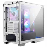 Корпус MSI MAG Pano M100R PZ White , Micro-ATX, 1xUSB 3.2 Gen 1, 1xUSB 3.2 Gen2 Type-C, 4x120mm ARGB Fan, ARGB+PWM Control Board, TG, WHITE