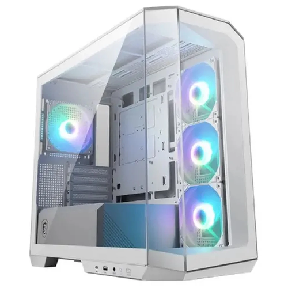 Корпус MSI MAG Pano M100R PZ, mATX/ITX, Black,1x2.5"/3.5"/1х2.5" HDD,2xUSB3.2,1xUSB Type C,Mic/Audio