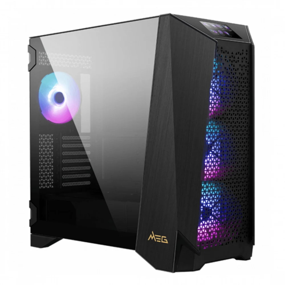 Корпус MSI MEG PROSPECT 700R Mid-Tower, E-ATX, 2xUSB 3.2, 1xUSB-C, Audio I/O, 4x140 ARGB fan, Laminated Tempered Glass, (41556)
