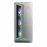 MPG GUNGNIR 110R WHITE 2xUSB 3.0, 1xType C, 4x120mm ARGB Fan, Tempered Glass Window, Brown Box
