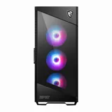 MPG VELOX 100R 2xUSB 3.0, 1xType C, 4x120mm ARGB Fan, ARGB Control Board, Tempered Glass Window, Glass Front Panel, Brown Box (829315)