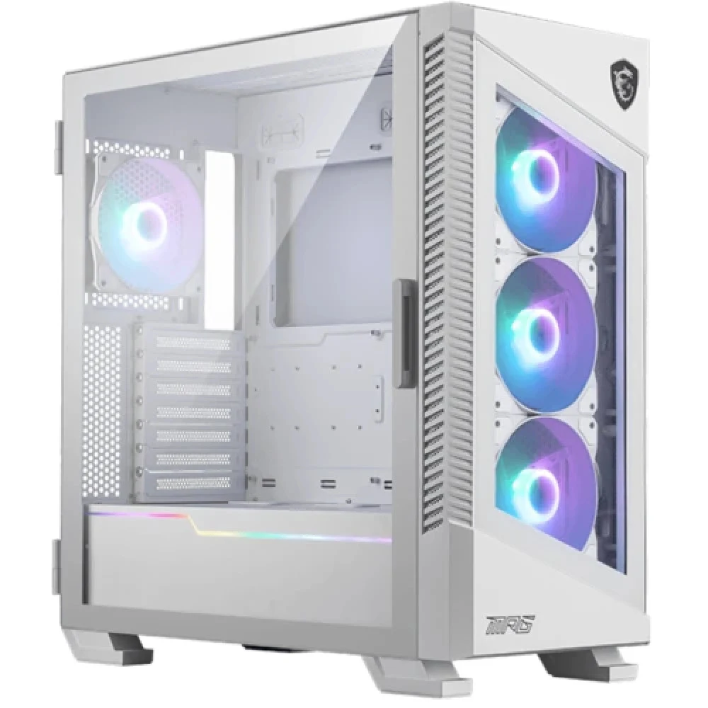 Компьютерный корпус MSI MPG VELOX 100R WHITE ATX/Micro-ATX/Mini-ITX, 2xUSB 3.2 Type-A, 1xUSB 3.2 Type-C Белый