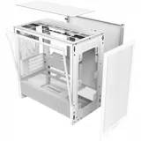 Корпус без блока питания/ Case NZXT H3 Flow (2025), Midi-Tower, TG, 1x120mm, 1xUSB-A 3.2 + 1xUSB-C 3.2, mATX, mITX White