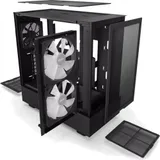 H Series H5 Flow RGB 2023 All Black Edition ATX Mid Tower Chassis All Black colorio