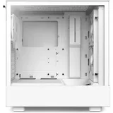 Компьютерный корпус, NZXT, H5 Flow RGB White, CC-H52FW-R1, Mid-Tower, E-ATX / ATX / Micro-ATX / Mini-ITX, USB 3.2 Gen. *2/Type C*1/ Type A*1, HD Audio/mic, 2*120мм RGB вентилятор F120 RGB Core, Высо
