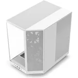 Компьютерный корпус, NZXT, H6 Flow, CC-H61FW-01, Mid-Tower, ATX/M-ATX/M-ITX, USB 3.2 Type-A *1, USB 3.2 Type-C *1, Audio+Mic *1, 3*120мм F120Q fan (Передняя-правая), Высота процессорного кулера 163м
