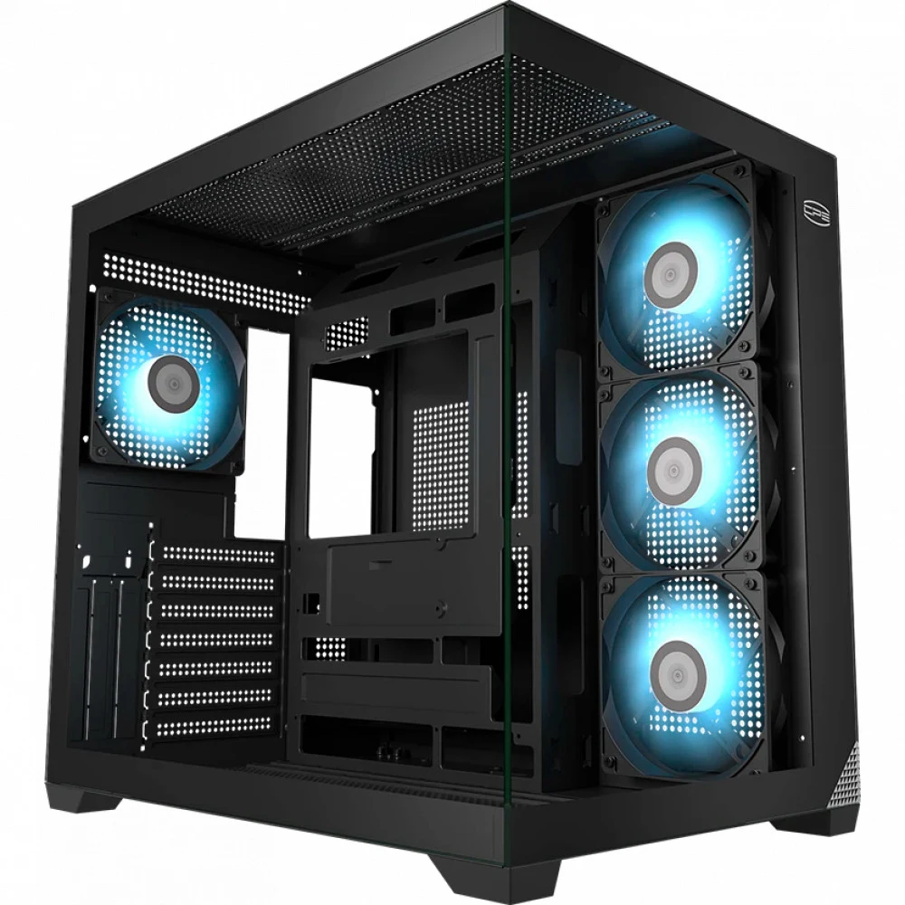 Корпус PcCooler C3T700 ARGB BK черный без БП ATX 6x120mm 4x140mm 1xUSB3.0 1xUSB3.1 audio bott PSU