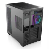 Корпус без блока питания/ Case Raijintek ATREUS BT4, Midi-Tower, TG, 4x120mm ARGB, 2xUSB-A 3.0 + 1xUSB Type-C , E-ATX, ATX, mATX, mITX Black