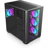 Корпус без блока питания/ Case Raijintek ATREUS BT7, Midi-Tower, TG, 7x120mm ARGB, 2xUSB-A 3.0 + 1xUSB Type-C , E-ATX, ATX, mATX, mITX Black