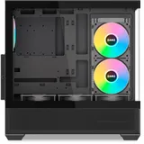 Корпус ПК без блока питания/ Case SAMA V40 Black, Midi-Tower, TG, 6x120mm ARGB, 2xUSB 3.0 + 1xUSB 3.1 Type-C, ATX, mATX, mITX Black