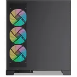 Корпус ПК без блока питания/ Case SAMA V50 Black, Midi-Tower, TG, 4x120mm ARGB, 2xUSB 3.0 + 1xUSB 3.1 Type-C, ATX, mATX, mITX Black