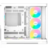 Корпус ПК без блока питания/ Case SAMA V60 White, Midi-Tower, TG, 7x120mm ARGB, 2xUSB 3.0 + 1xUSB 3.1 Type-C, ATX, mATX, mITX White