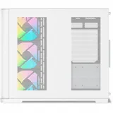 Корпус ПК без блока питания/ Case SAMA V60 White, Midi-Tower, TG, 7x120mm ARGB, 2xUSB 3.0 + 1xUSB 3.1 Type-C, ATX, mATX, mITX White