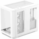 Корпус ПК без блока питания/ Case SAMA V60 White, Midi-Tower, TG, 7x120mm ARGB, 2xUSB 3.0 + 1xUSB 3.1 Type-C, ATX, mATX, mITX White