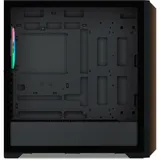 Корпус ПК без блока питания/ Case SAMA Z60 Black, Midi-Tower, TG, 4x140mm ARGB, 2xUSB 3.0 + 1xUSB 3.1 Type-C, E-ATX, ATX, mATX, mITX Black