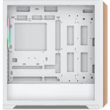Корпус ПК без блока питания/ Case SAMA Z60 White, Midi-Tower, TG, 4x140mm ARGB, 2xUSB 3.0 + 1xUSB 3.1 Type-C, E-ATX, ATX, mATX, mITX White