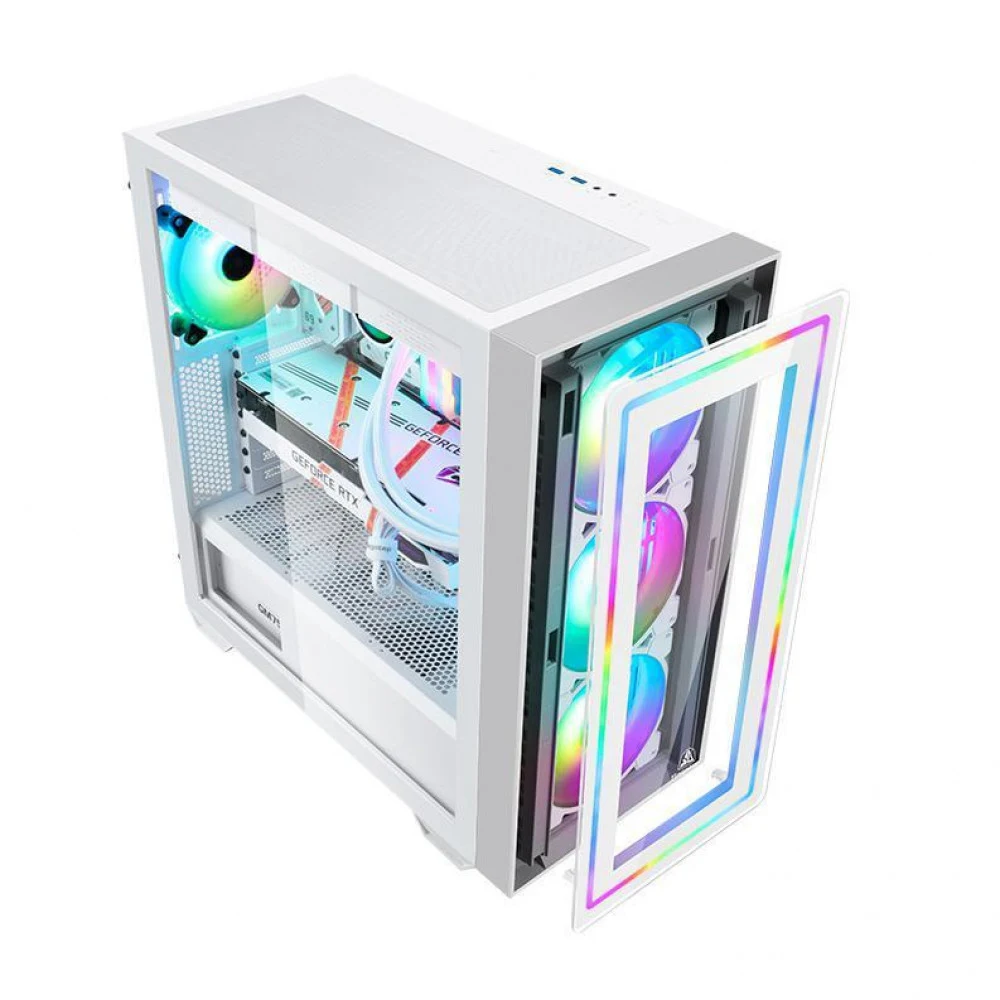 Корпус ПК без БП SEGOTEP Gank360 RGB &lt без вентиляторов, 478*221*488&gt