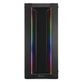 Sharkoon Elite Shark CA200M RGB led игровой корпус чёрный (E-ATX, Закаленное стекло, fan 1x120 мм, 2 x USB 3.0,2 x USB 2.0, audio)