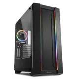 Корпус Sharkoon ELITE SHARK CA200M, Mid Tower, ATX, Black, 4x3.5"/7x2.5" HDD, 4xUSB, Mic+Audio