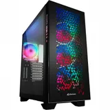 Корпус ПК без БП Sharkoon ELITE SHARK CA300H Black EATX, 4x3.5, 7x2.5, 2xUSB 3.0, 1xTypeC, Audio, 505*235*520mm