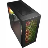 Корпус ПК без БП Sharkoon ELITE SHARK CA300H Black EATX, 4x3.5, 7x2.5, 2xUSB 3.0, 1xTypeC, Audio, 505*235*520mm