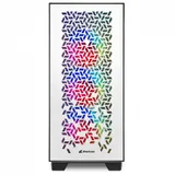 Корпус ПК без БП Sharkoon ELITE SHARK CA300H White EATX, 4x3.5, 7x2.5, 2xUSB 3.0, 1xTypeC, Audio, 505*235*520mm