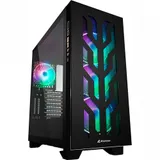 Корпус ПК без БП Sharkoon ELITE SHARK CA300T Black EATX, 4x3.5, 7x2.5, 2xUSB 3.0, 1xTypeC, Audio, 505*235*520mm
