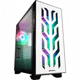 Корпус ПК без БП Sharkoon ELITE SHARK CA300T White EATX, 4x3.5, 7x2.5, 2xUSB 3.0, 1xTypeC, Audio, 505*235*520mm
