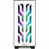 Корпус ПК без БП Sharkoon ELITE SHARK CA300T White EATX, 4x3.5, 7x2.5, 2xUSB 3.0, 1xTypeC, Audio, 505*235*520mm