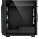 Sharkoon REV200 RGB игровой корпус чёрный (ATX, закаленное стекло, fan 3x120 мм + 2x120 мм, 2xUSB 2.0, 2xUSB 3.0, audio)