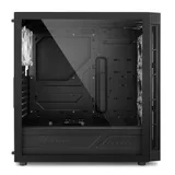 Корпус ПК без БП Sharkoon TG5 PRO RGB <ATX, 3x3.5, 4x2.5, 2xUSB 3.0, 2xUSB2.0, Audio, 452*215*465mm>