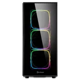 Корпус ПК без БП Sharkoon TG6 RGB <ATX, 3x3.5, 4x2.5, 2xUSB 3.0, 2xUSB2.0, Audio, 452*215*465mm>
