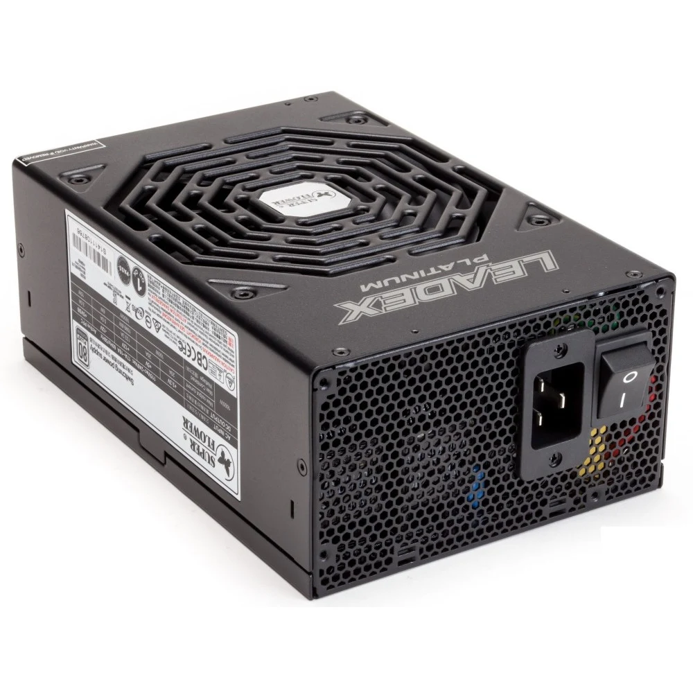блок питания 2000 Ватт/ Power Supply Super Flower Leadex VII, 2000W, ATX, 140mm, 18xSATA, 5xPCI-E(6), 9xPCI-E(6+2), APFC, 80+ Platinum, Full Modular