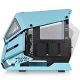 Компьютерный корпус, Thermaltake, AH T200 Turquoise, CA-1R4-00SBWN-00, Micro ATX/ Mini-ITX, USB 3.1 Type C/ 2*3.0/ 1*2.0, HD-Audio, Высота процессорного куллера до 150 мм, Длина VGA до 320 мм, 2*3.5