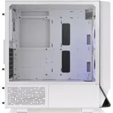 Компьютерный корпус, Thermaltake, Ceres 300 TG ARGB Snow, CA-1Y2-00M6WN-00, Mid Tower, USB 2*3.0/1*Type C, HD-Audio+Mic, Кулер 2*140 мм, Высота процессорного кулера до 185мм, Длина VGA до 370 мм(без