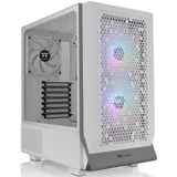 Компьютерный корпус, Thermaltake, Ceres 300 TG ARGB Snow, CA-1Y2-00M6WN-00, Mid Tower, USB 2*3.0/1*Type C, HD-Audio+Mic, Кулер 2*140 мм, Высота процессорного кулера до 185мм, Длина VGA до 370 мм(без